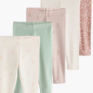 NEXT Kids 5-Pack Leggings Set